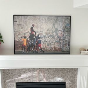 Vintage 1989 Michael Jordan Nike Playground Poster Full Size MINT